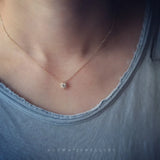 Small Sun S925 Sterling Silver Plated 14K Necklace Pendant