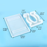 Small Table Desktop Epoxy Mold Set for Decoration