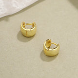 18K Real .925 Silver Ear-Bone Hoop Earring Charms