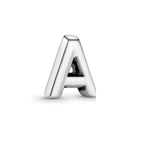 Small Tiny Letter Charms For Pendant Box Necklace Ring DIY