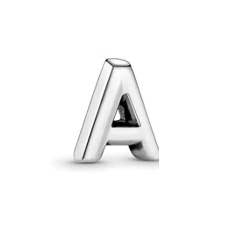 Small Tiny Letter Charms For Pendant Box Necklace Ring DIY