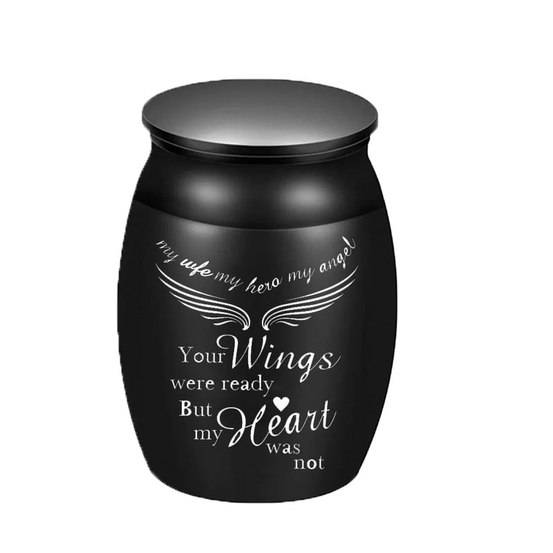 Small Angel Wings Cremation Urn for Ashes