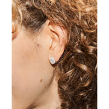 Micro Inlaid Zircon 925 Sterling Silver Diamond Earrings