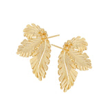 Nobisson Plant Earrings 925 Sterling Silver Female Earrings