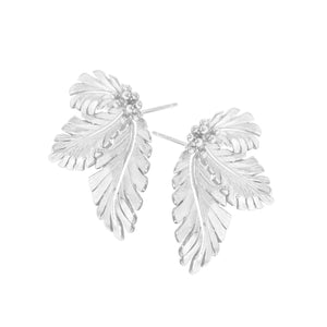 Nobisson Plant Earrings 925 Sterling Silver Female Earrings