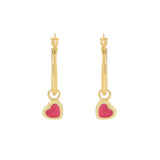 925 Silver Drop Glaze Ring Earrings for Women