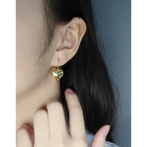 Minimal Versatility Bangbang Love Earrings 925 Sterling Silver