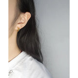 Geometric Love Arc Earrings 925 Sterling Silver