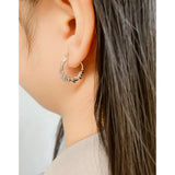 Personalized Knotted Vine Earrings 925 Silver