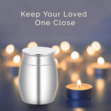 Small Rose Flower Cremation Urn for Human Ashes