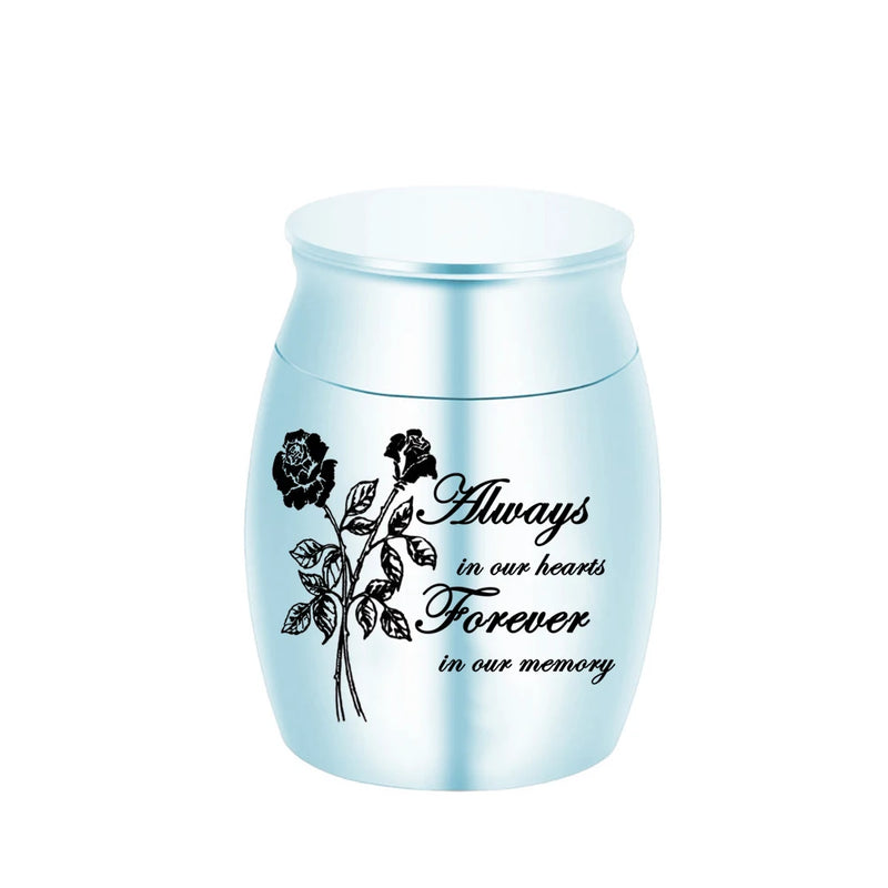 Small Rose Flower Cremation Urn for Human Ashes
