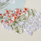 Forest Plant Water Drop Pendant Earring Accessory DIY Material