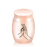 Keepsake Urns For Human/Pets Ashes - Memorial Jars With Velvet Bag
