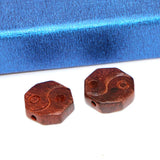 Small Leaf Red Sandalwood Tai Chi Gossip Beads