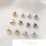 Mini Wild Golden Peas Beads Resin DIY Necklace Earrings