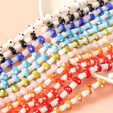Mushroom Glass Beads Glaze DIY Loose Beads for Jewelry Making