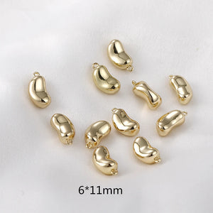 30pcs Copper Floating Locket Charms DIY Earring/Bracelet Pendant