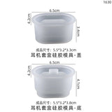 Epoxy Resin Silicone Mold for DIY Bluetooth Headset Jewelry Box