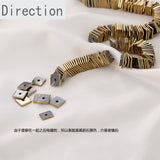 Gallstone Spacer DIY Beaded Jewelry Material for Bracelet Necklace