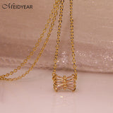 Diamond Zirconium Necklace 18K Real Earrings Jewelry