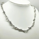Wire Brambles Iron Unisex Choker Necklace Gothic Punk Style