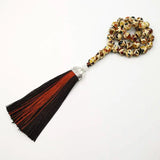 Tasbih Resin Rosary Prayer Beads Misbaha with Cotton Tassel Ramadan