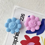 Smile Face Flower Candle Silicone Mold Home Decor