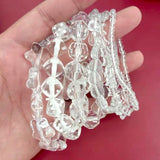 Smile Star Beaded Bracelet Stackable Charm Wristband