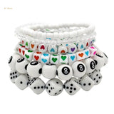 Smile Star Layering Bracelets Statement Jewelry for Women Girls