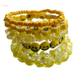 Smile Star Layering Bracelets Statement Jewelry for Women Girls