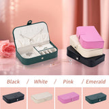 Travel Jewelry Organizer Storage Box for Women