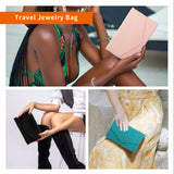 Travel Jewelry Organizer Storage Bag Necklace Rings Earrings Portable Holder