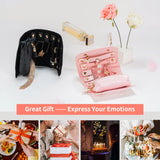 Travel Jewelry Organizer Storage Rolling Bag for Women