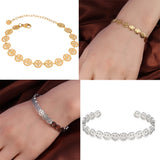 Smiley Face Necklace Multilayer Stainless Steel Women's Necklace