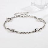 Hip-hop Style Smiley Face Bracelet