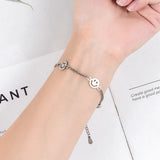 Hip-hop Style Smiley Face Bracelet