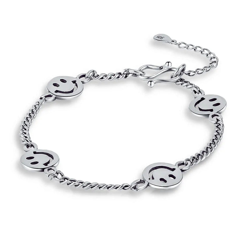Hip-hop Style Smiley Face Bracelet