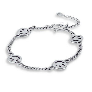 Hip-hop Style Smiley Face Bracelet