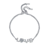 Smiling Love 925 Silver Moissanite Bracelet