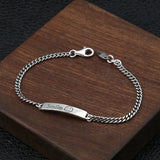 Smiling Face Charm Bracelet Silver Europe American Style