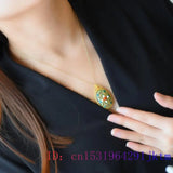 925 Silver Smoke Purple Chalcedony Pendant Gemstone Necklace