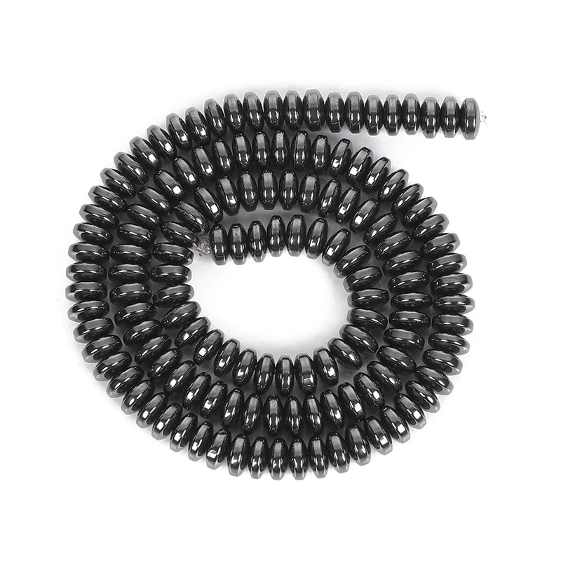 Hematite Stone Flat Beads Spacer Bead DIY Jewelry Making 2-12MM