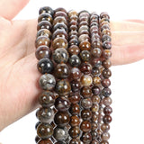 Smooth Brown Pietersite Stone Beads Round 6/8/10MM