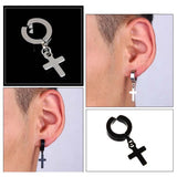 Stainless Steel Clip Earrings No Piercing Ear Cuff