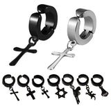 Stainless Steel Clip Earrings No Piercing Ear Cuff