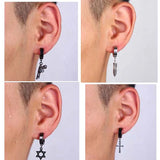 Stainless Steel Clip Earrings No Piercing Ear Cuff