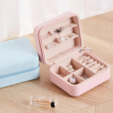 Smooth Jewelry Box Multi-function Waterproof Earring Case