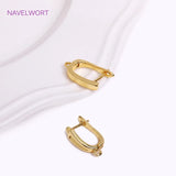 14K Plated Lever-Back Earring Hook Clasps DIY Jewelry Making