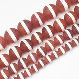 Smooth/Matte 6-12mm Dzi Agate Round Beads