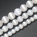 Smooth/Matte 6-12mm Dzi Agate Round Beads